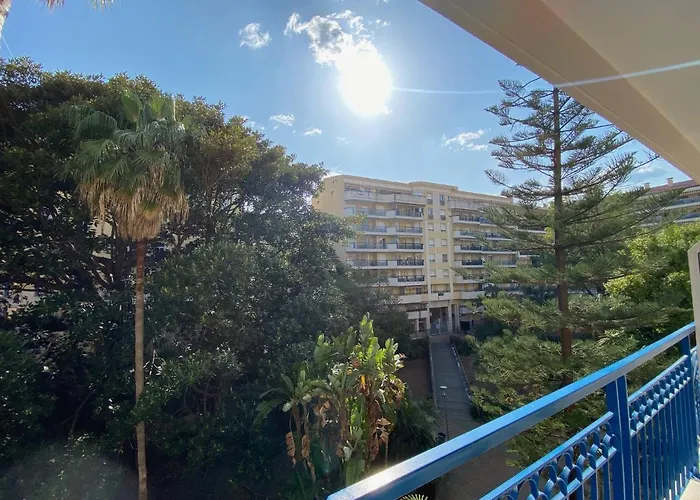 Joli 2 Pieces Vue Jardin 50m Parking Clim * Menton